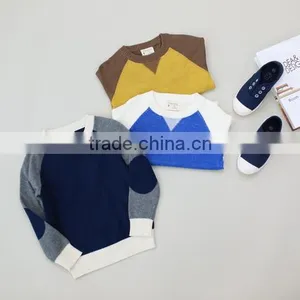 Hot Sale Hand Knitted Wool Sweaters Children Clothing Knitwear Sweater thumbnail-1