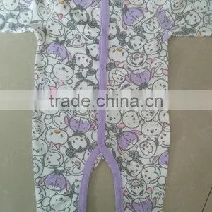 New Model Long Sleeve Organic Cotton Baby Rompers Wholesale Baby Clothes thumbnail-3
