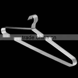 High Quality Non-rust Garment Usage and c Material Gold/Silver Color Hanger, Strong Metal Wire Hangers Clothes Hangers thumbnail-1