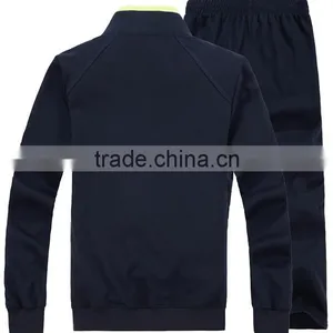 Sportswear Factory Of Custom High Thai Quality Cheap Women Tracksuit Men Jogging Uniforms Set thumbnail-3