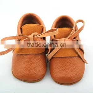 Genuine Leather Baby Shoes With Kids Shoes thumbnail-3