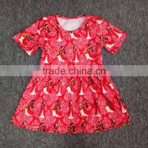 Whloesale Easter Baby Dress Girls Clothing With Bunny Printed for Children Kids Dress Clothing thumbnail-2