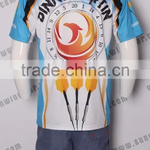 Promotion High Quality Dart Jerseys Dry Fit Sublimation Print Dart Shirts for Club thumbnail-4