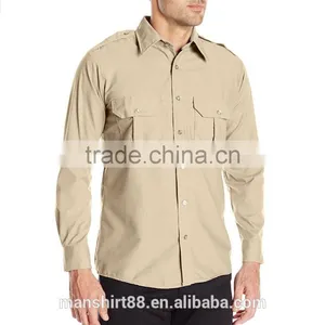 Men's Classic Long Sleeve Security Uniform Shirt thumbnail-5
