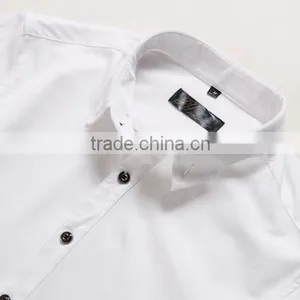 Non Iron Men's Shirt White Shirt Dress Shirt thumbnail-2