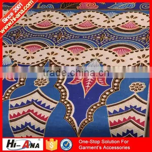 Hi-ana Fabric2 20 QC Staffs Ensure the Quality Multicolor Ankara African Wax Print Fabric thumbnail-1