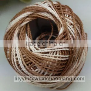 100% Mercerized Cotton / Egyptian Cotton , Hand Knitting Scarf Yarn thumbnail-3