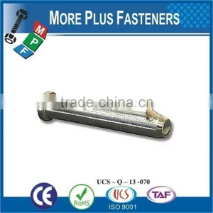 Made in Taiwan Diameter Greasable Hinge Hitch Pin With Chain Special Fasterner Dormwork Flat Rib Pin thumbnail-5
