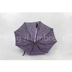 Straight LED Lighted Umbrella Hand Open Durable Purple For Event thumbnail-1