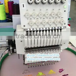 Fushun 1501 1201 Single Head Flat t Shirt Logo Computerized Embroidery Machine thumbnail-1