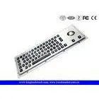Backlight Panel Mount Illuminated Metal Keyboard With Optical Trackball thumbnail-1