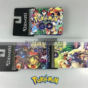 Hot Game Pokemon Go Wallet High Quality Pokemon Pikachu Money Bag Pocket Monster Purse Cartoon Fold Wallet thumbnail-2