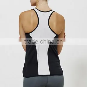 OEM New Sexy Young Stripe Sleeveless Women Sport Tank Top thumbnail-2