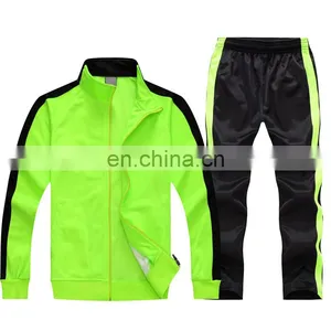 2017 Free Sample Contrast Color Taped Sleeves Tracksuits Bulk thumbnail-1