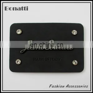 pu Leather Labels or Patches for Garment and Bags thumbnail-1