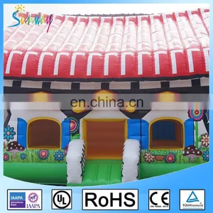Sunway Christmas Houses Inflatable Bouncy Castle for Kids Party thumbnail-2