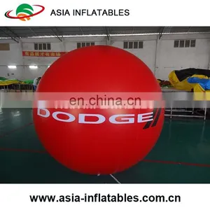 Full Digital Printing Inflatable Advertising Helium Balloon , Inflatable Helium Balllon For Car Show thumbnail-4