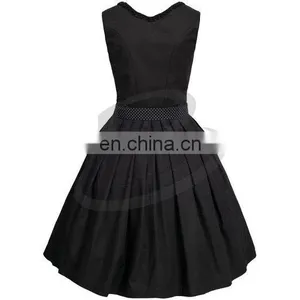 Black Classical Dirndl Trachten German Oktoberfest Bavarian Traditional Dirndl For Women (Traditional Bavaria Dirndls) thumbnail-4