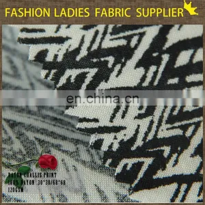 2015 Hot Sale Rayon Challis Fabric Cheap Rayon Challis Printed Fabric New Design Printed Rayon Challis Bag thumbnail-1