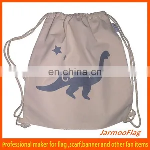 Customized Cheap Organic Cotton Drawstring Bags thumbnail-1