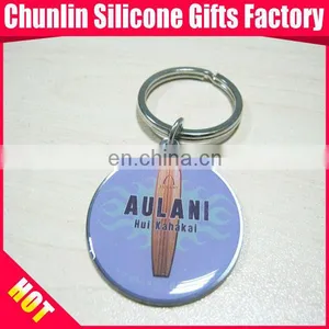 Customized Promotional Zinc Metal Keychains thumbnail-1