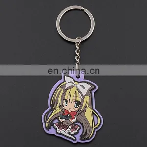 New Creative Cartoon Figure PVC Key Chain thumbnail-1