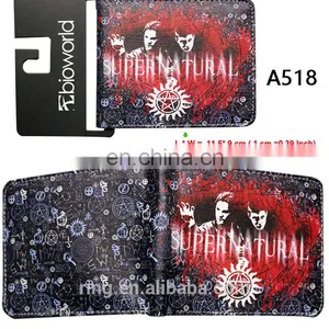 Hot Movie Supernatural Purse Folded Wallets Casual Leather thumbnail-2
