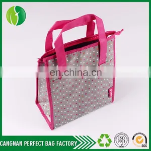 Low Price Outdoor Nonwoven Custom Recycled Picnic Cooler Bag Promotional thumbnail-1
