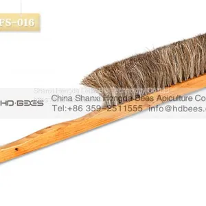 HD-BEES Beekeeping Tools HDFS-016 Solid Wood Bee Brush thumbnail-1