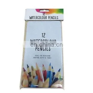12 Watercolour Pencils in Iron Boxes thumbnail-1