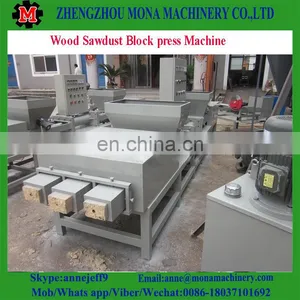 Press for Sawdust Home-made Wood Sawdust Block Press Machine Hydraulic Sawdust Briquette Press Machine thumbnail-4