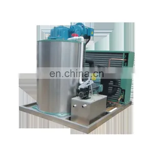 CE Approved 1T/24hrs Salt/Fresh Water Flake Ice Machine for Sale Used in Fishing Boats Restaurants Hotels Farms thumbnail-1