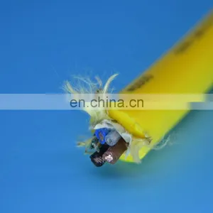 PUR Sewer Pipe Inspection Crawler Abrasion Resist Cable With Optic Fibres thumbnail-3