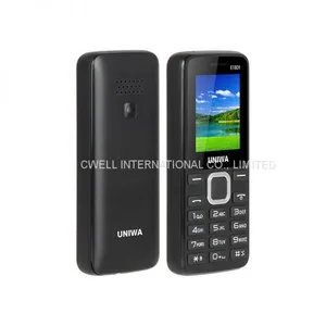 UNIWA E1801 Wireless FM Radio 1.77 Inch Screen Dual SIM Support Vibrator Cellphone thumbnail-2