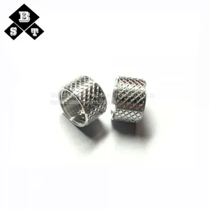 High Speed CNC Machining 6061 Aluminum Turning With Diamond Knurling thumbnail-3