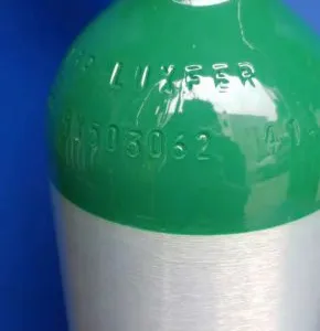 Portable Aluminum Gas Cylinder Diving Bottle Medical Oxygen Cylinder thumbnail-1