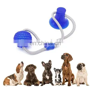 Interactive Chewing Biting Dog Toy Suction Cup Pet Molar Bite Ball Chew Toy thumbnail-4