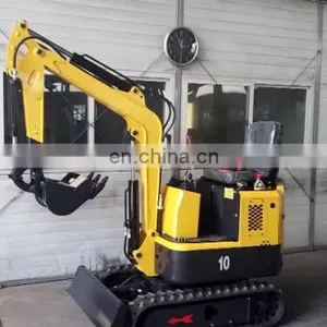Mini Minibagger Preise Excavators Excavator Grapple and Mini Loaders 1 Ton NM-E10 thumbnail-1