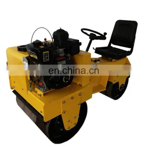Double Drum Road Roller With Hydrostatic Drive Compactor Machine thumbnail-2