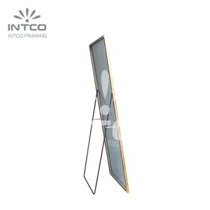 Aluminum Framed Full Length Floor Mirror-Custom Frame Mirror-Standing Full Length Mirror thumbnail-3