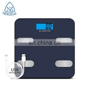 Best Selling 180kg/396lb Smart Phone APP Connect WIFI Fat Measuring Digital Weight Scale thumbnail-3