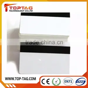 Blank White PVC Card With Hi-co Magnetic Stripe thumbnail-2