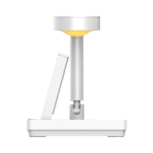 15W Fast Wireless Charger Stand For IPhone 11 12 X 8 Apple Watch 4 in 1 Foldable Charging Dock Station for Airpods Pro IWatch thumbnail-4