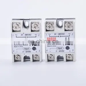 Single Phase Solid State Relay SSR-40DA SSR-25DA SSR-10DA DC To AC 3-32VDC Input 24-380VAC Output Solid State Relay thumbnail-3