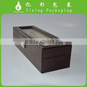 New Products Wholesale Fashion PU Leather Velvet Watch Box thumbnail-2