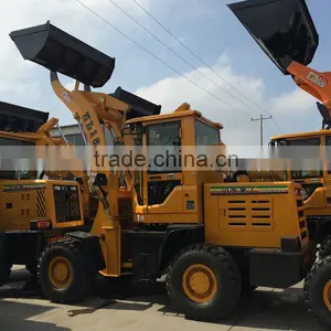 High Quality Mini Backhoe Wheel Loader thumbnail-1