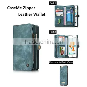 Cell Phone Case Card Holder Wallet for Iphone 6 Genuine Leather Case thumbnail-6