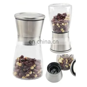 Best Selling Salt And Pepper Grinder Set Adjustable Ceramic Spice Grinder thumbnail-1