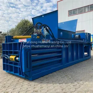 Waste Paper Board, Paper Box, Express Delivery Box, Hydraulic Horizontal Baler, Puller Can, Tin Sheet Iron Chip, Automatic Compressor thumbnail-1