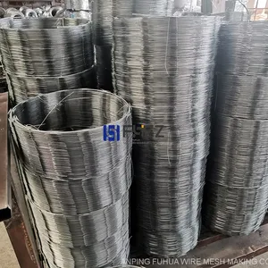 Galvanized Razor Wire CBT-65 18 Inch Diameter 33 Loops for Perimeter Security Fencing Wire thumbnail-4